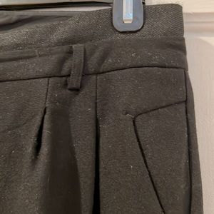 Comptoir sz 40 black wool trousers